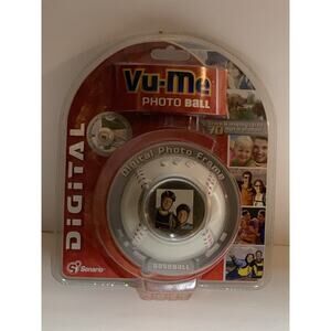New Vu-Me Digital PhotoBall Decoration Frame Displays Up to 70 photos 2007